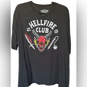 Netflix Stranger Things Black T-Shirt